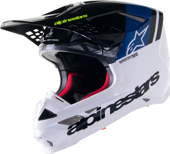 Casca Alpinestars Supertech M8 Radium 2 Blue/White XL, 1, nordicamoto.ro