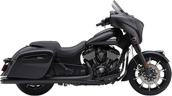Dual Cut Slip-on Mufflers Black, 1, nordicamoto.ro