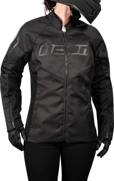 Geaca Dama Textil Icon Hooligan™ CE Black-3