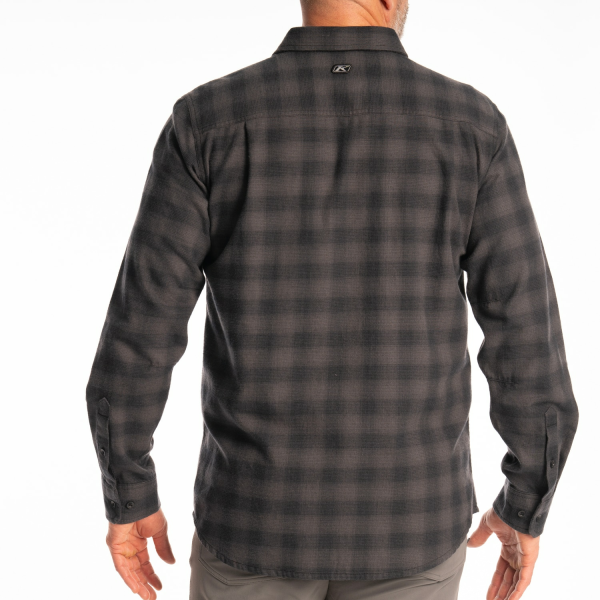 Camasa Klim Table Rock Midweight Flannel Black-3