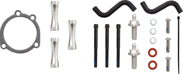 Rpt Air Cleaner Kit Black, Silver, 5, nordicamoto.ro