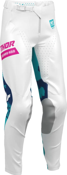 Womens Launchmode Bleach Pants White, Blue -5e3d10f17c12c3e7bf5d4e738b1b2897.webp