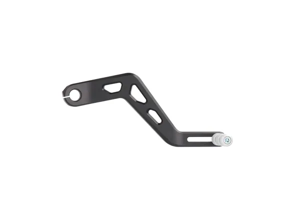 Brake Pedal Black, Silver -0