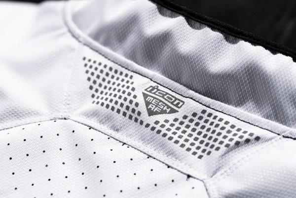 Geaca Textil Icon Mesh AF White-7