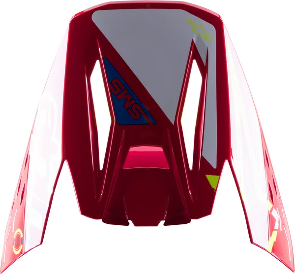 Sm5 Helmet Visor Red, White ONE SIZE, 2, nordicamoto.ro