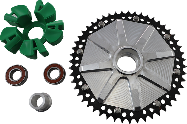 Cush Drive Chain Sprocket Black, Machined, 2, nordicamoto.ro