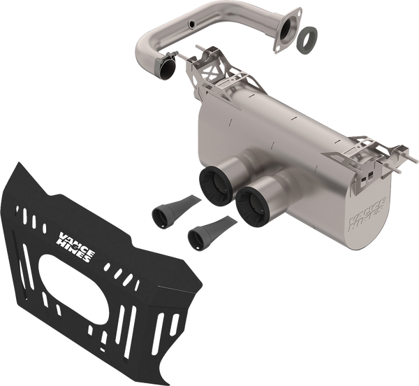 Mojave Eliminator Series Exhaust System Machined, 4, nordicamoto.ro