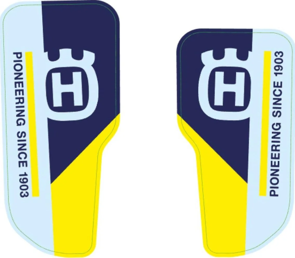 Fork protector sticker set