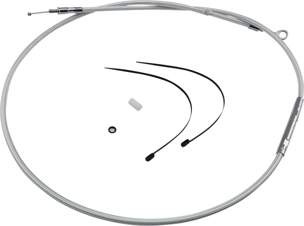 High-efficiency Braided Sterling Chromite Ii® Clutch Cable Silver, 2, nordicamoto.ro