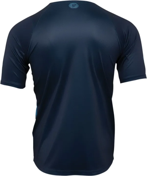 Tricou MTB Thor Assist React Midnight Blue/Teal-4
