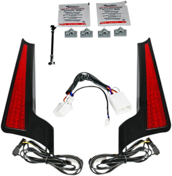 Fascia Led Panels Red, 1, nordicamoto.ro