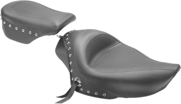 Studded Vinyl Solo Seat Black, 1, nordicamoto.ro