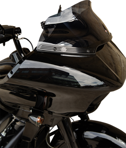 Flare Series Windshield Trim Black, 2, nordicamoto.ro