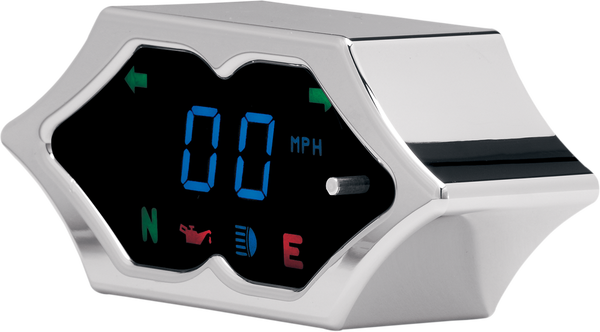 5000 Series Handlebar-mounted Digital Speedometer Black, 1, nordicamoto.ro