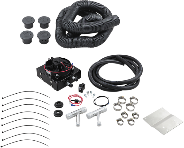 Utv Cab Heater Kit Black, 1, nordicamoto.ro
