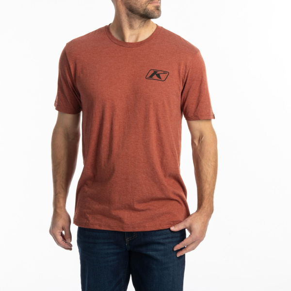 Tricou Klim Rippin' Tri-blend Heathered Russet - Black-5ed908d661ff84cd31c8130a89c2edf1.webp