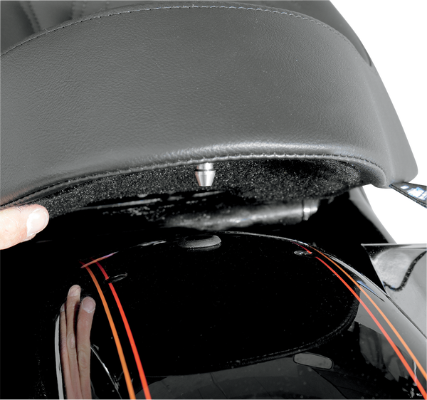 Backrest Compatible Solo Seat Black, 2, nordicamoto.ro