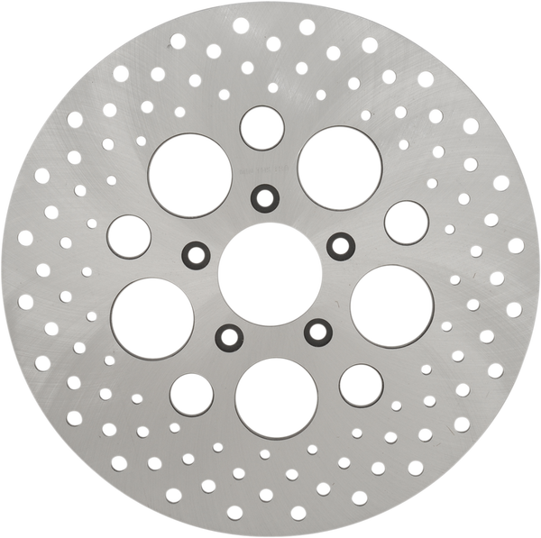 Stainless Steel Drilled Brake Rotor Ground, 1, nordicamoto.ro