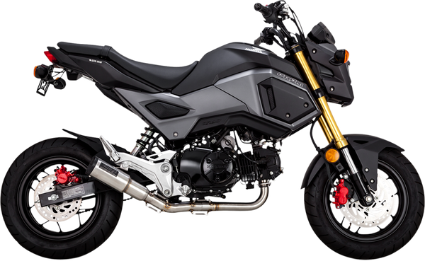Hi-output Hooligan Exhaust System Brushed, 2, nordicamoto.ro