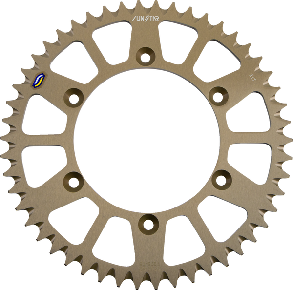 Aluminum Rear Sprocket Gold, 1, nordicamoto.ro