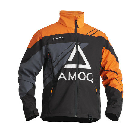 Geaca Snowmobil AMOQ Black/Orange-0