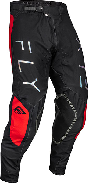 Pantaloni MX Fly Evolution 136 Negru/Rosu-2