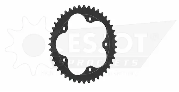 Pinion standard spate 520 negru, 1, nordicamoto.ro
