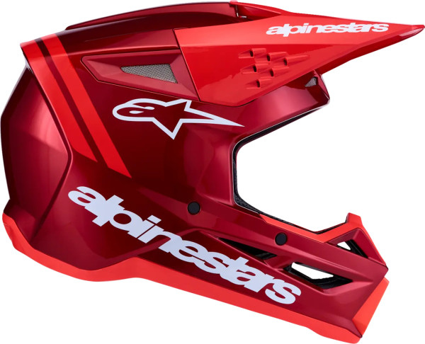 Casca Alpinestars SM3 Radium Rosu/Alb XS, 6, nordicamoto.ro