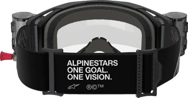 Ochelari cu Roll-Off Alpinestars Vision 8 Corp Clear/Black-0