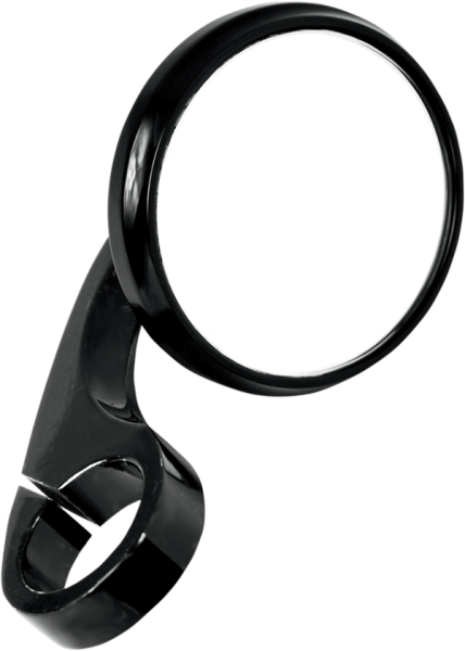 Clamp-on Shooter Mirror Black, 1, nordicamoto.ro