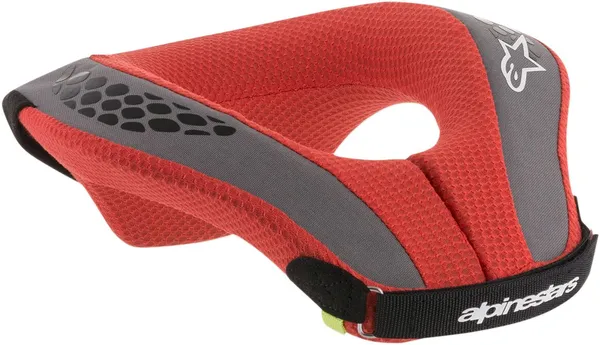 Protecție Gât Copii Alpinestar Sequence Black Red-2