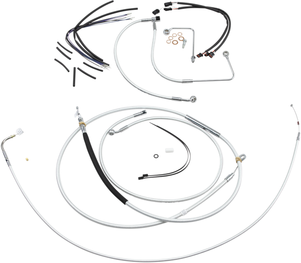Sterling Chromite Ii® Upper Handlebar Installation Kit Silver, 1, nordicamoto.ro
