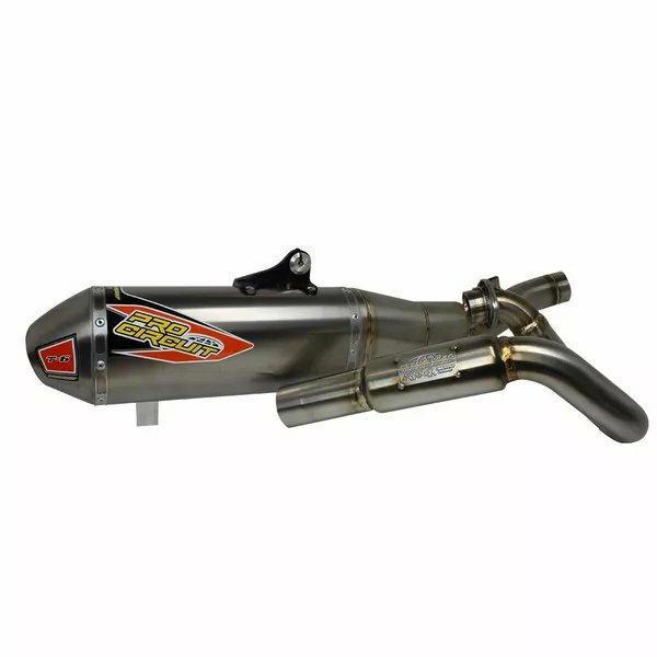 T-6 Bc Stainless Steel Titanium Exhaust System Titanium Look 