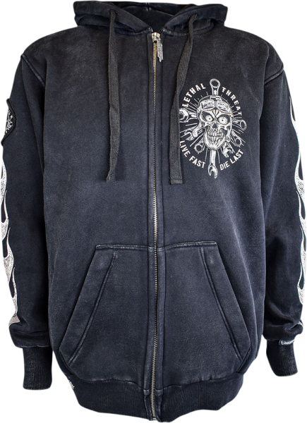 Live Fast, Die Last Hoodie Black 4XL, 3, nordicamoto.ro