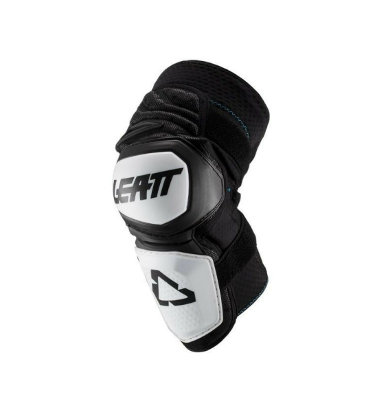 Genunchiere LEATT Enduro White/Black-1