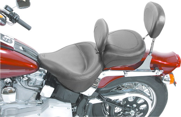 Wide Solo Seat With Removable Backrest Black, 1, nordicamoto.ro