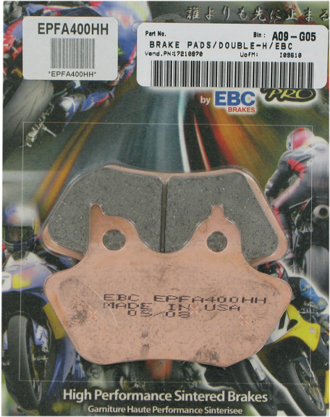 Plăcuțe de frână din metal sinterizat pentru Harley/Buell, 1, nordicamoto.ro