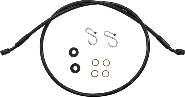 Xr Stainless Dot Brake Line Kit Black, Black Pearl Standard, 2, nordicamoto.ro