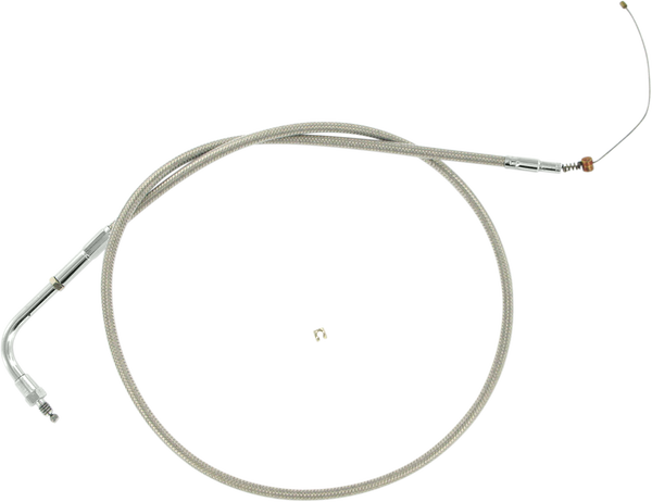 Stainless Steel Throttle/idle Cable Silver Standard, 1, nordicamoto.ro