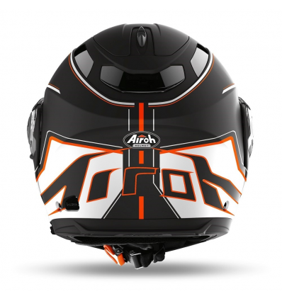 Casca Airoh Phantom S BEAT Orange Matt-1
