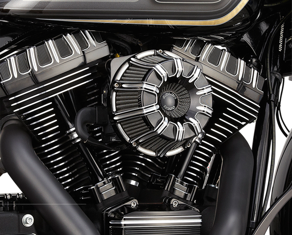 Inverted Series Air Cleaner Kit Black, 3, nordicamoto.ro