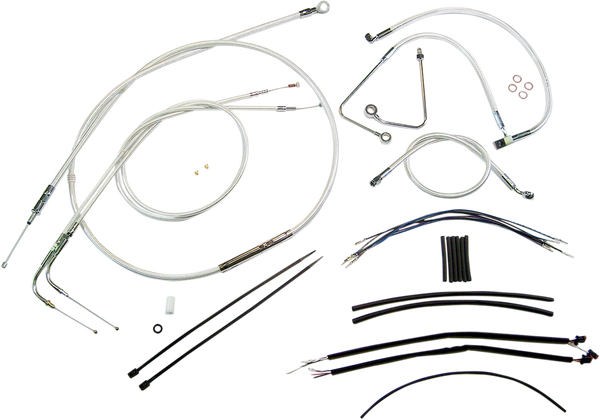 Sterling Chromite Ii® Designer Handlebar Installation Kit Silver, 2, nordicamoto.ro