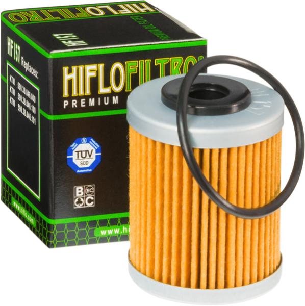 Filtru ulei KTM 00-07 HF157 Scurt -  Hiflo Filtro-3