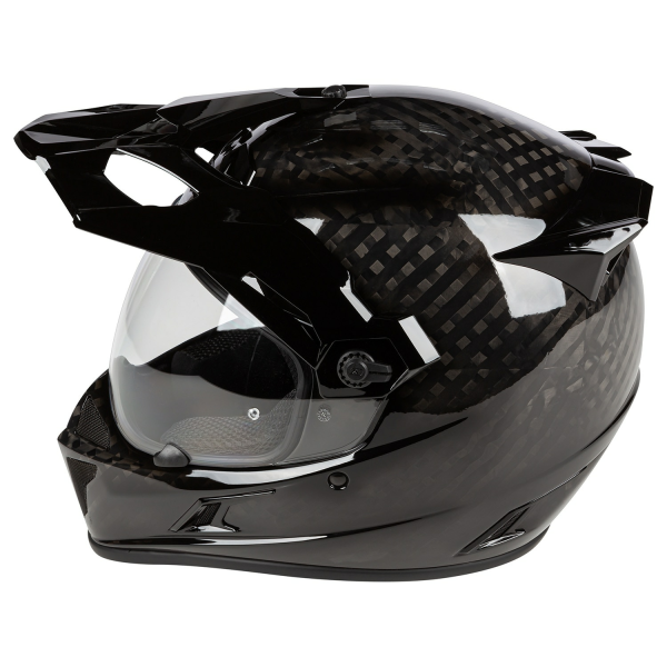 Cască Klim Krios Karbon Adventure ECE/DOT Gloss White-12