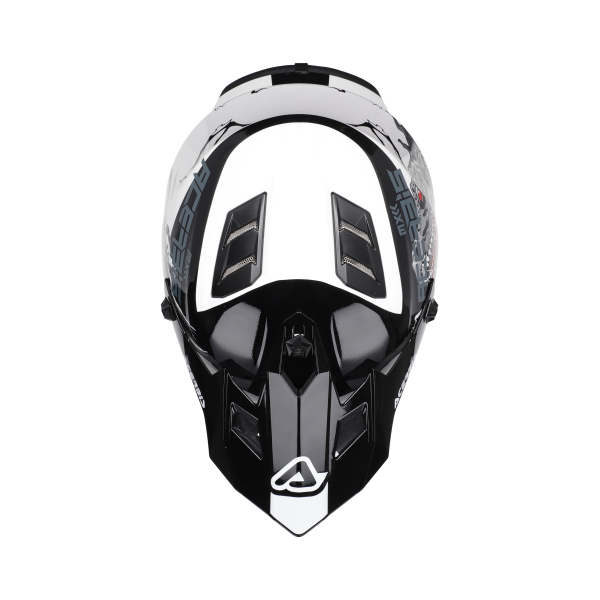 Casca Copii Acerbis Profile White/Black-3