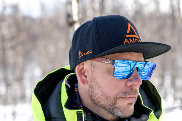 AMOQ Burst Sunglasses PLRZD Wood-Ice Blue Mirror-0