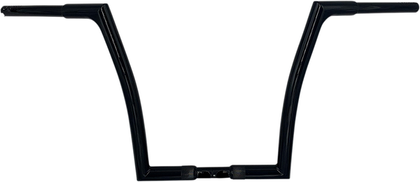 1-1/4(r) Ez Install Flat Top Handlebar Black, 2, nordicamoto.ro
