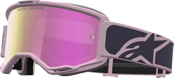 Ochelari Alpinestars Vision 5 Rora Roz/Negru/Lentila Colorata, 1, nordicamoto.ro