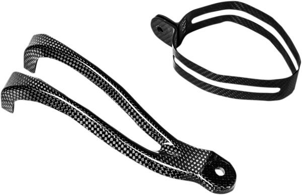 Track Day Muffler Bracket And Clamp Fitting Kit Black 