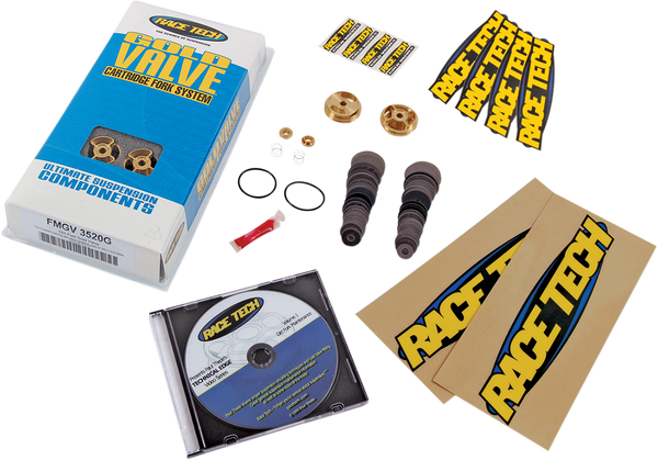 Gold Valve Fork Kit Gold, 1, nordicamoto.ro
